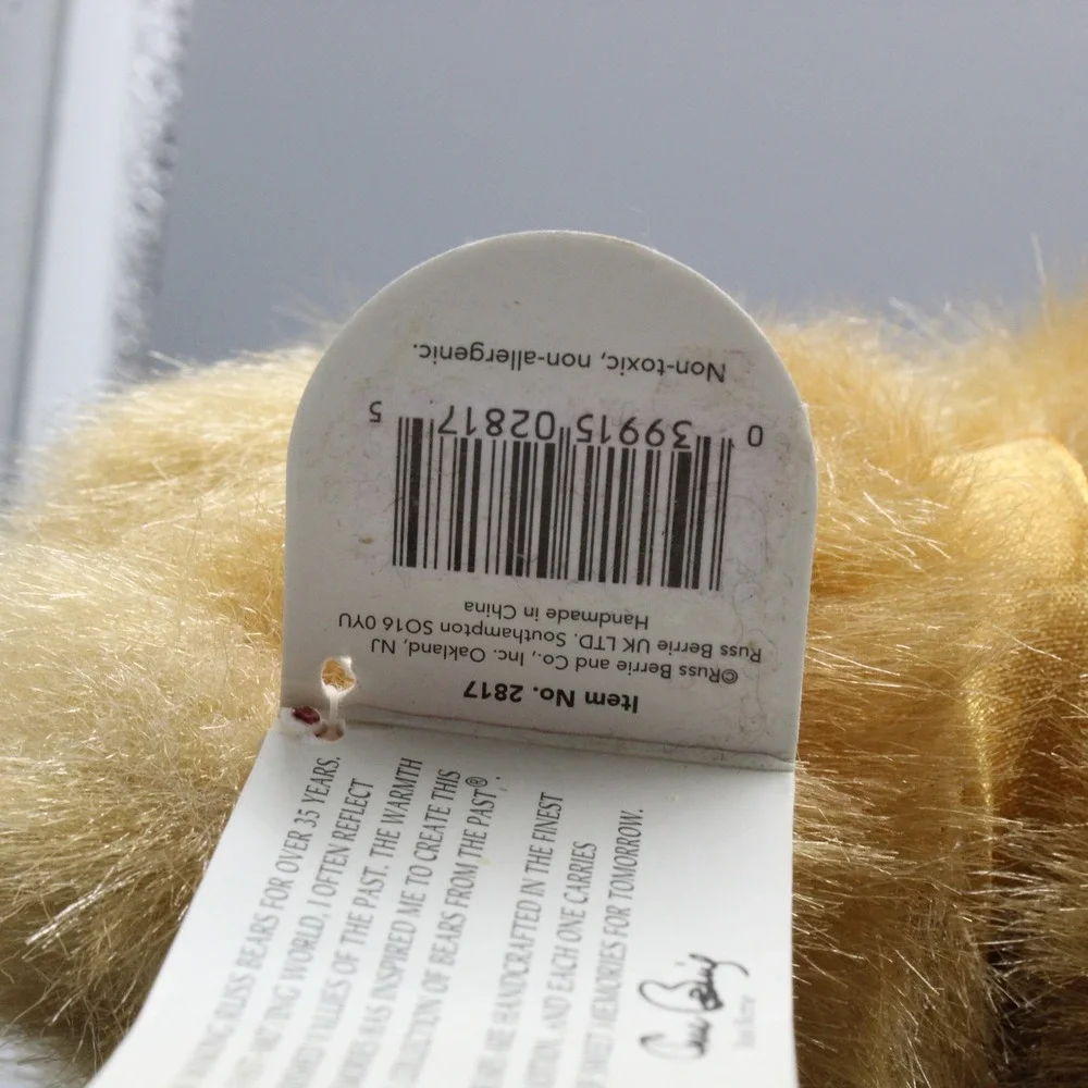 Russ Berrie Pennington Teddy Bear 10